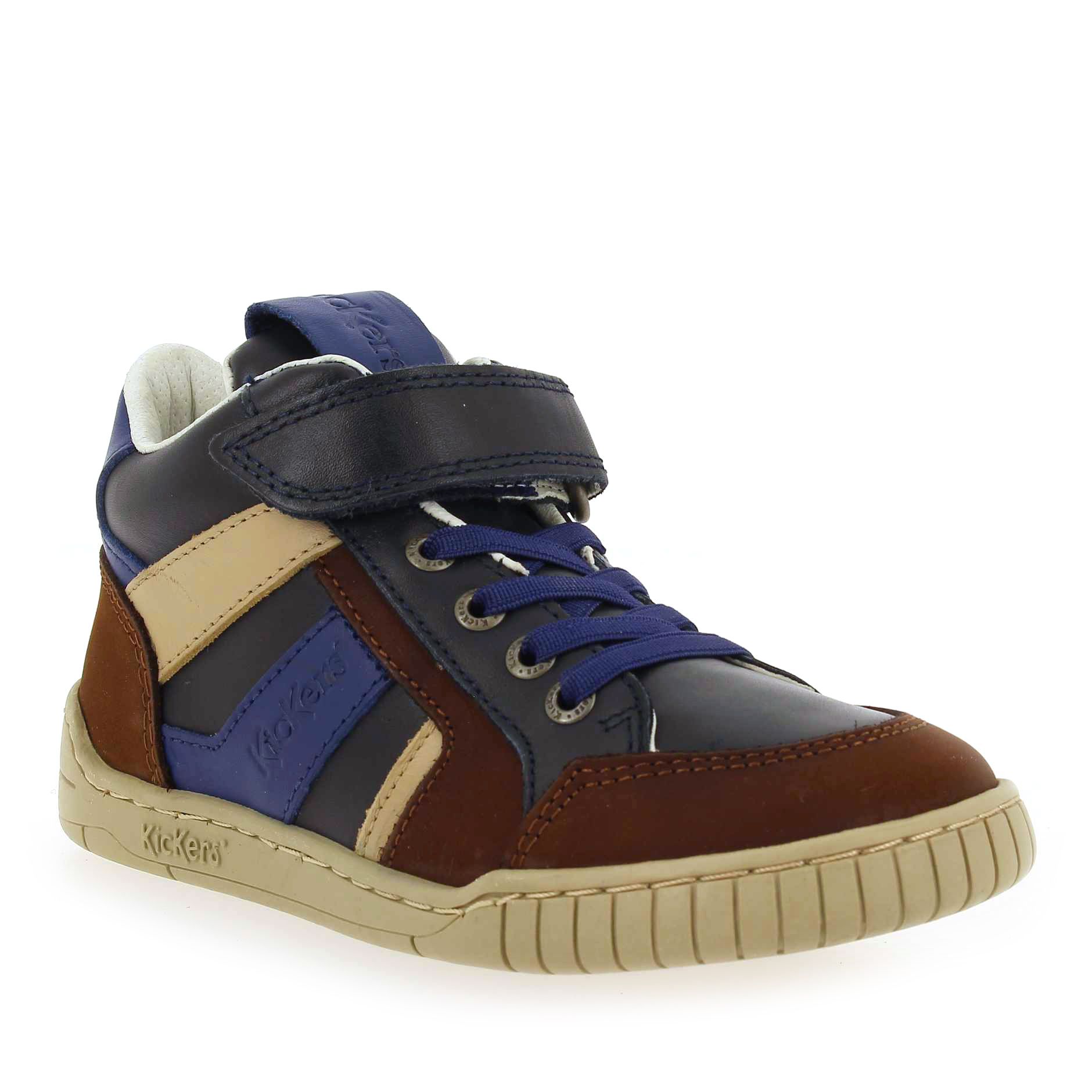 Kickers  WINCKY CDT H22 - Marine Marron