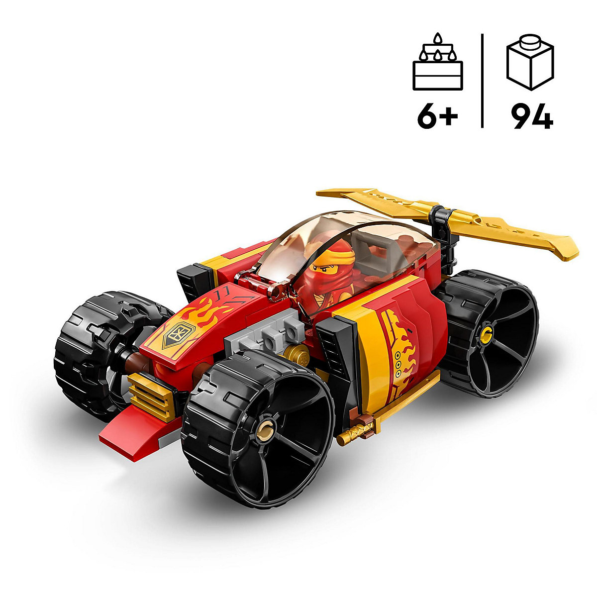 LEGO® Ninjago 71780 Kais Ninja-Rennwagen EVO