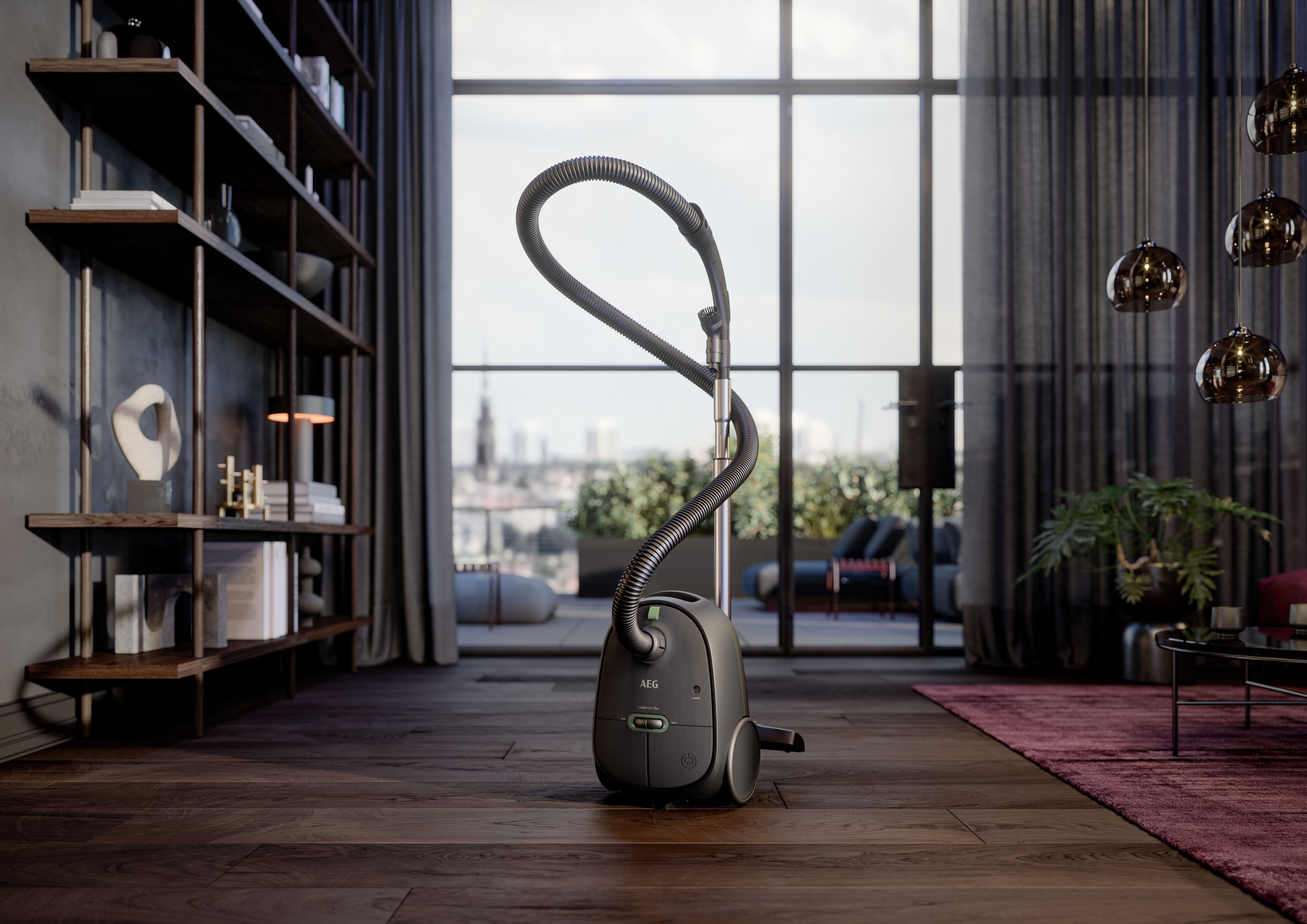 AEG Bodenstaubsauger CLEAN 6000 ÖKO (AB61C2ÖKO), 850 W, mit Beutel, hohe Saugleistung, inkl. Zusatzdüsen, 65 % Recyclingkunststoff