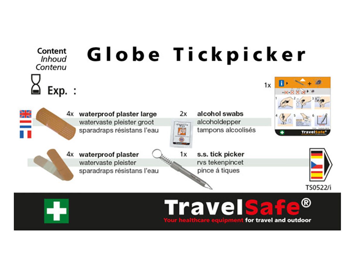 Travelsafe Zeckenset
