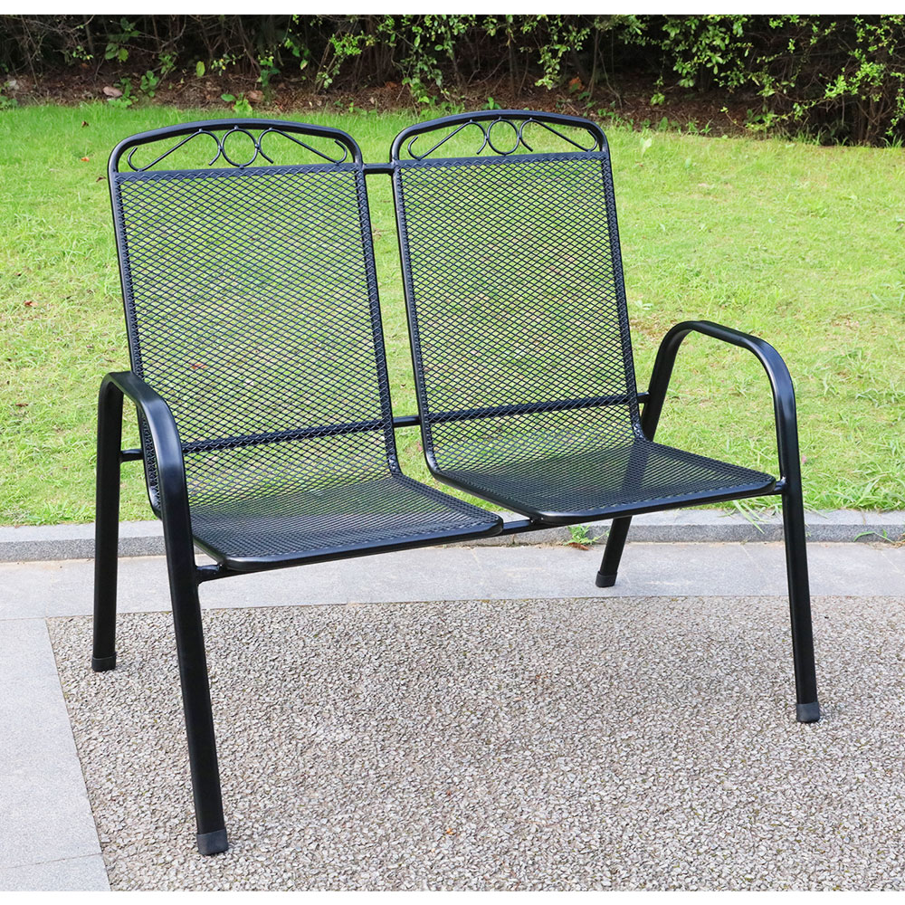 Solax Sunshine stapelbare Bank VENEDIG 2-Sitzer Gartenbank