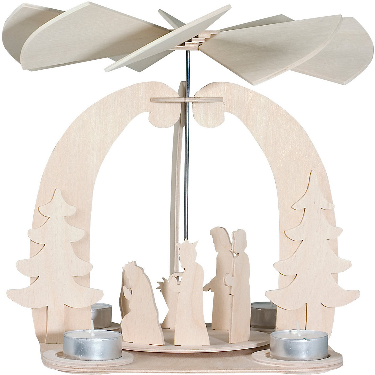Holzbausatz Weihnachtspyramide