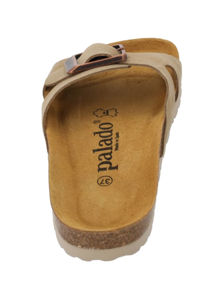 palado Pantoletten in capuccino beige günstig kaufen