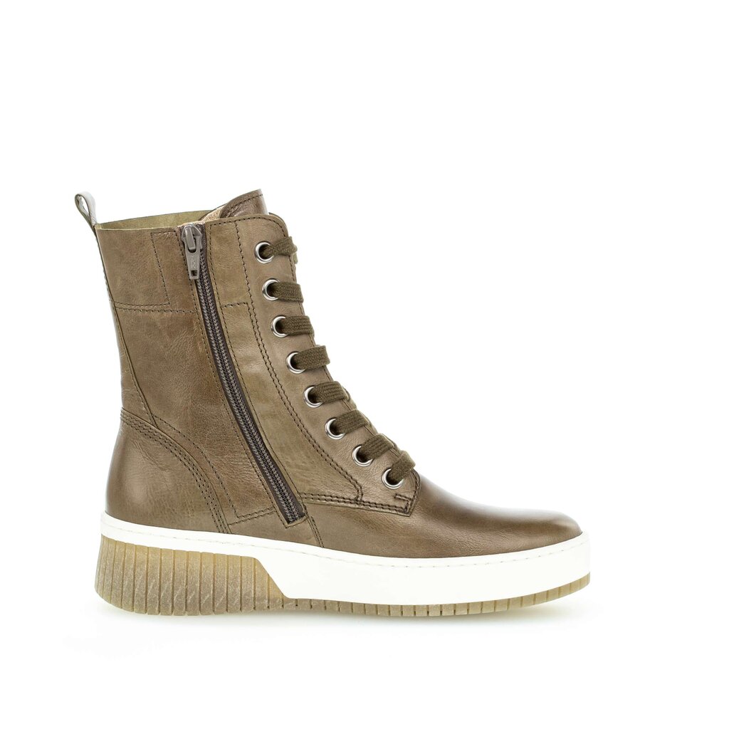 Gabor fashion Schnürstiefelette grün