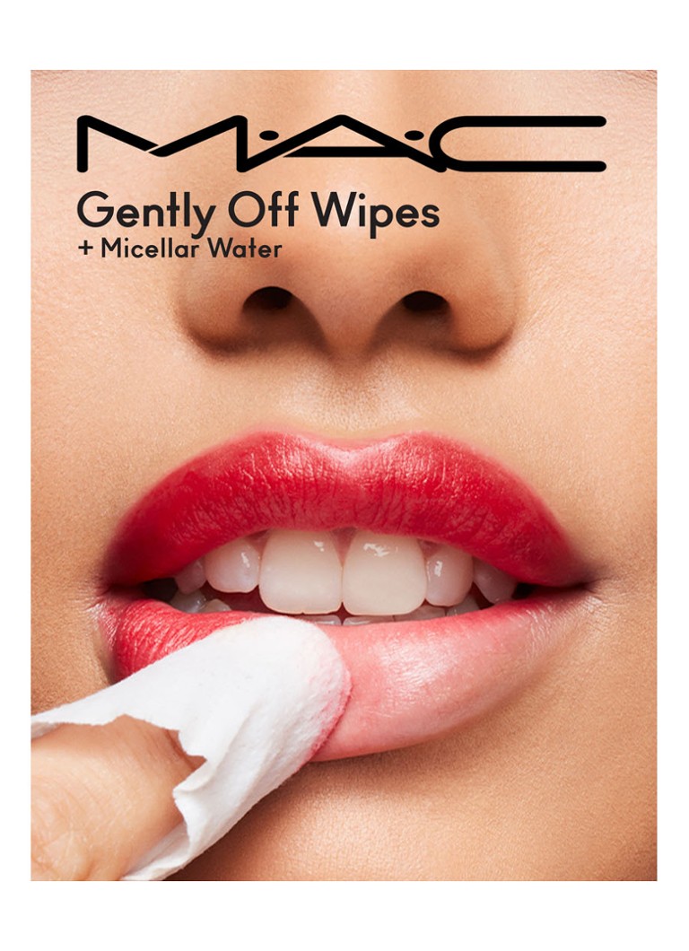 M·A·C Gently Off Wipes + Micelárna voda - odličovacie obrúsky