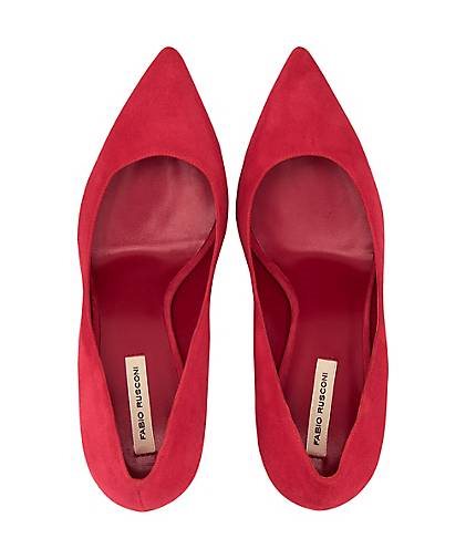 FABIO RUSCONI Leder-Pumps