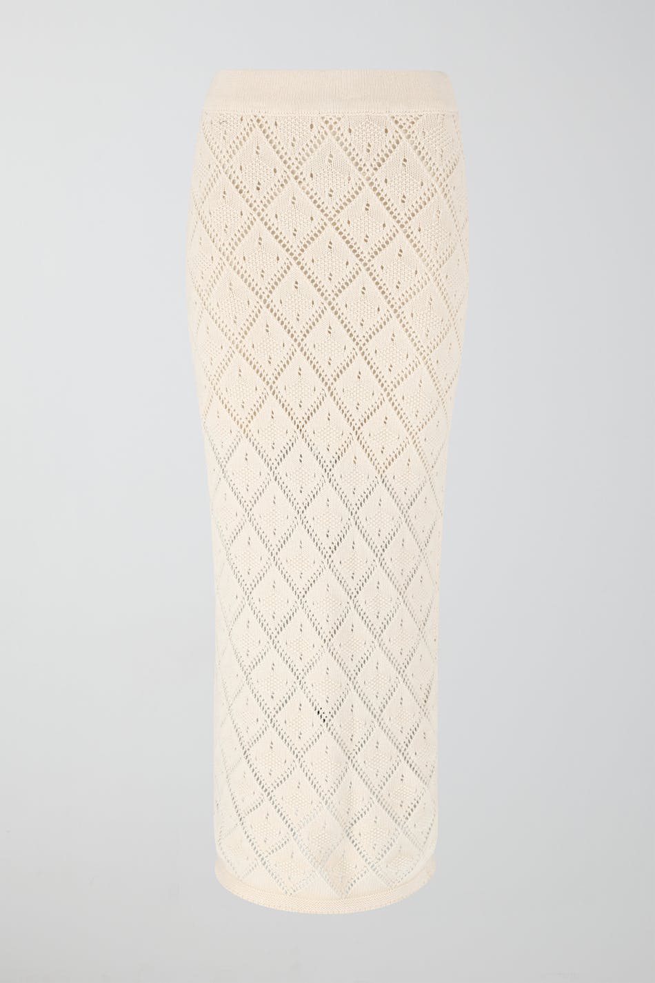 Midi crochet skirt