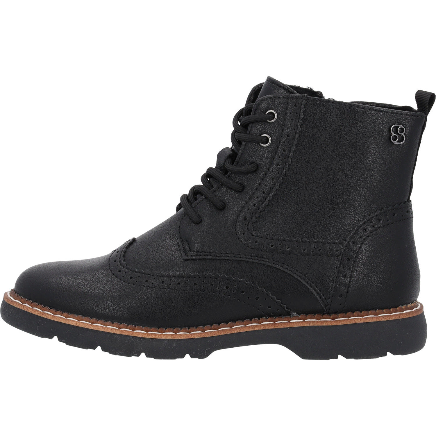 s. Oliver 25465, Stiefeletten, Damen, Schwarz
