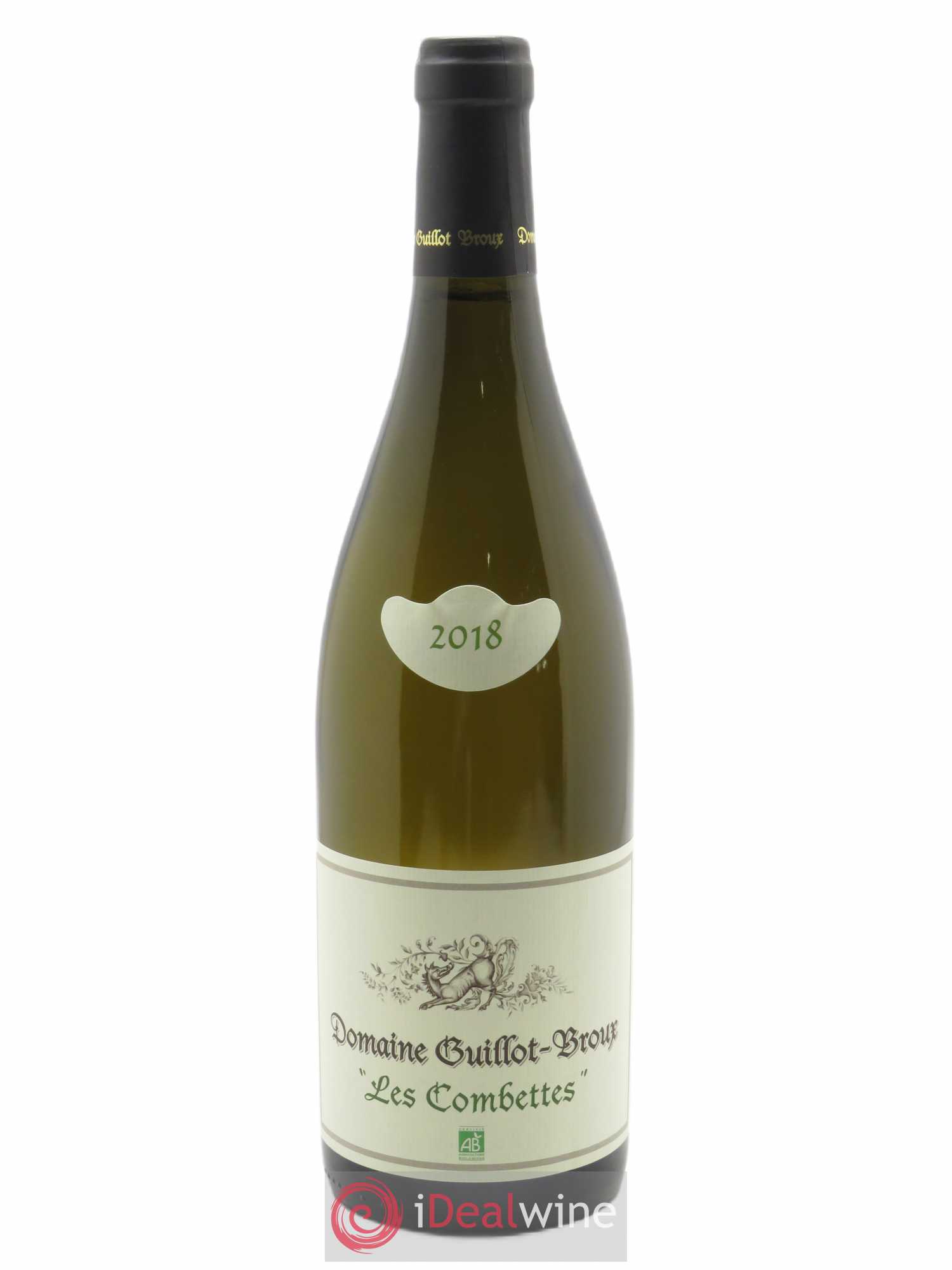 Mâcon Les Combettes Guillot-Broux (Domaine)  2018 - Lot de 1 Bouteille