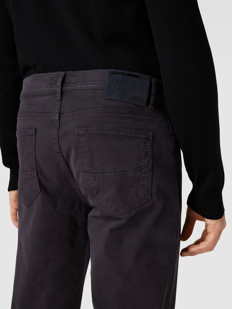 Hose im 5-Pocket-Design Modell 'Cadiz' in dunkelgrau