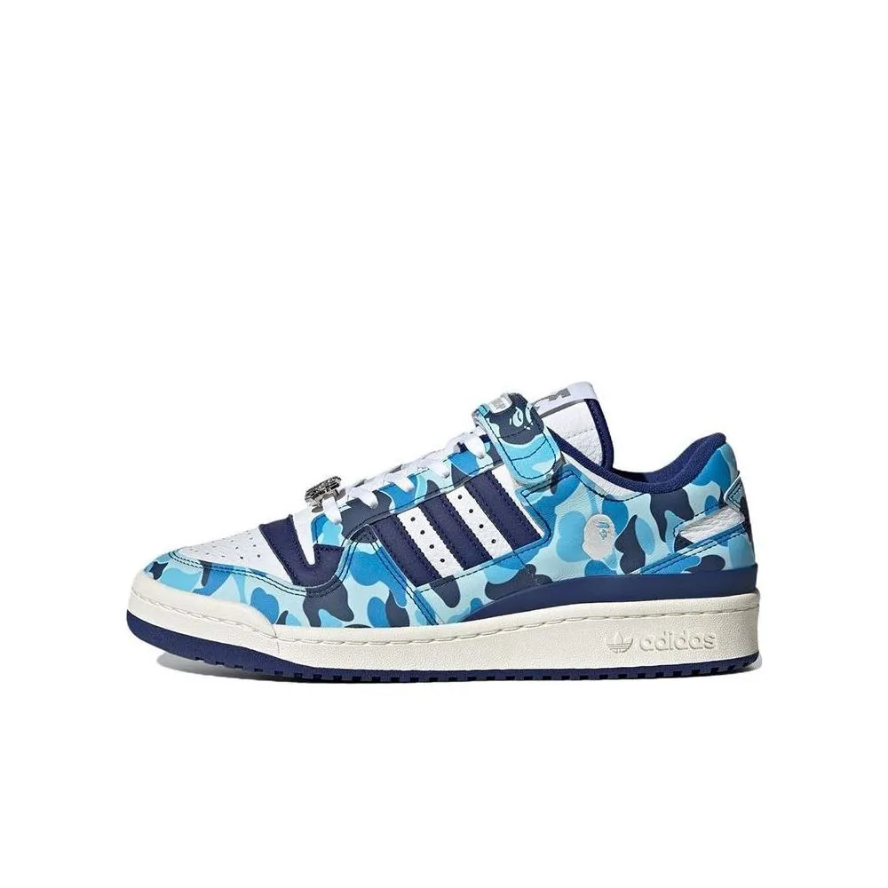 adidas Forum BAPE Low 84 x ID4772 / blau
