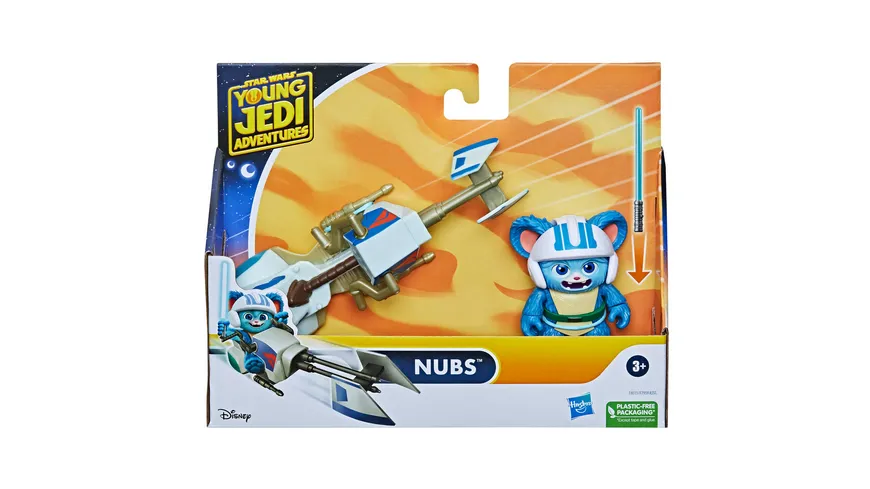 Hasbro - Star Wars Action-Figur & Speeder Bike
