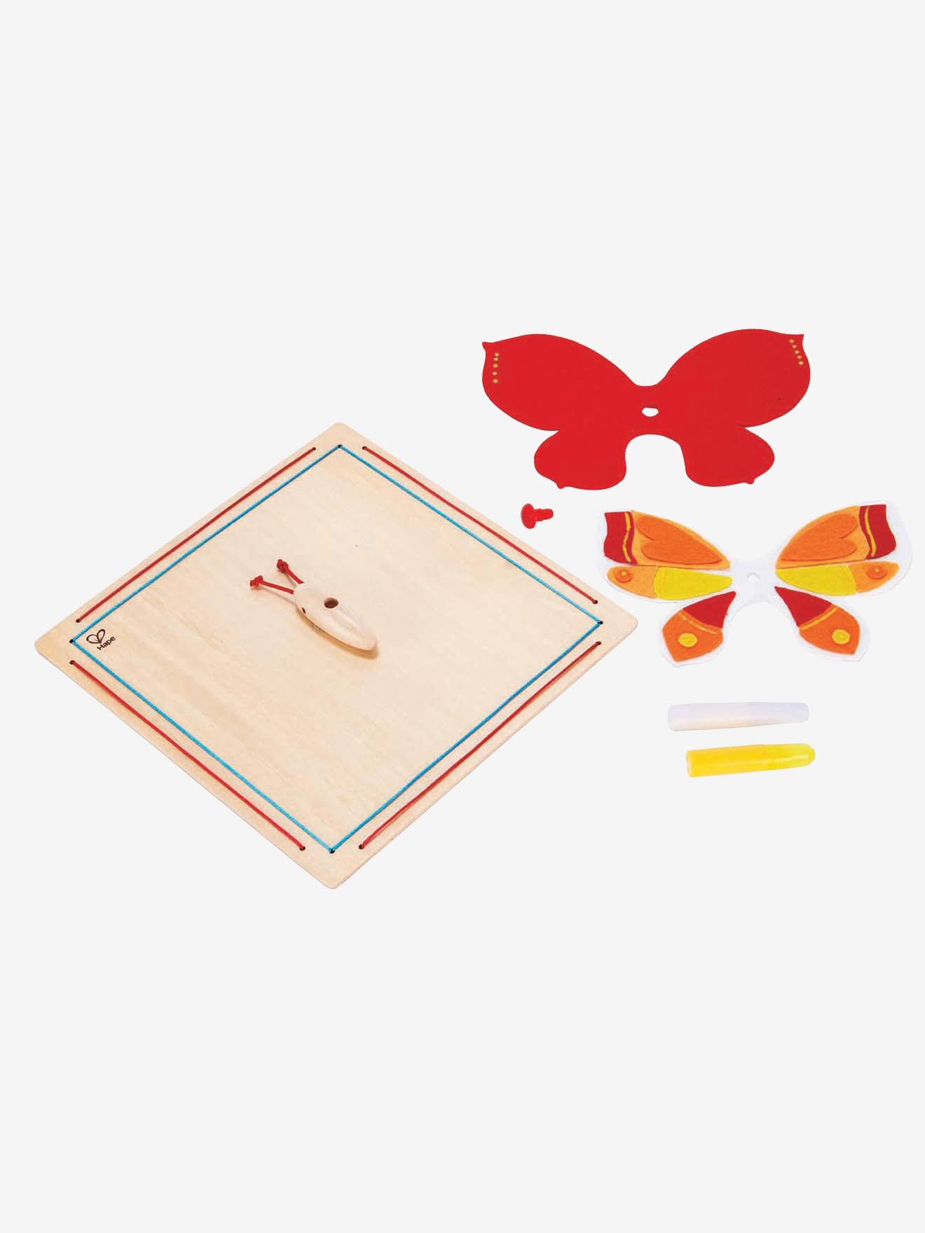 Kit cadre feutrine papillon multicolore