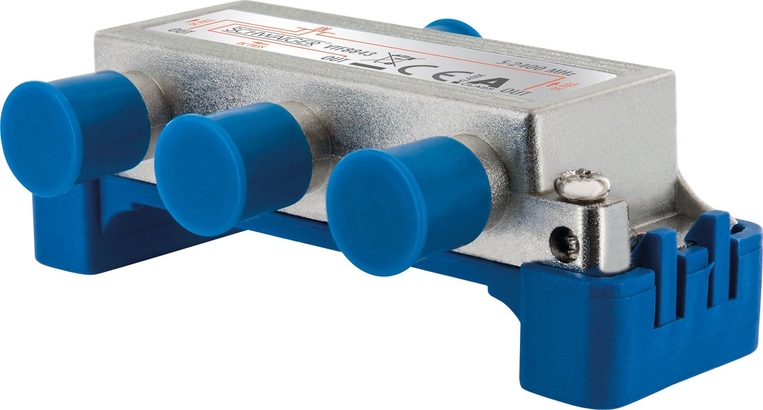 Schwaiger VTF8843 3-fach 8 dB Verteiler