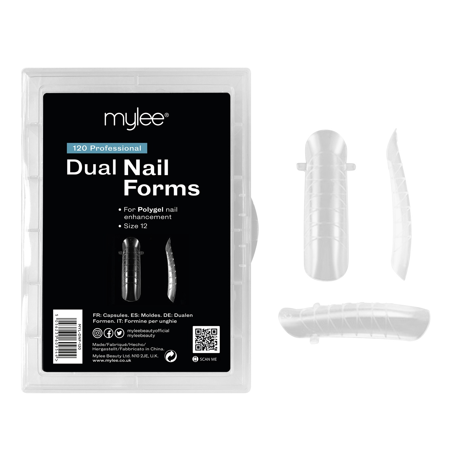 Dual-Nagelschablonen