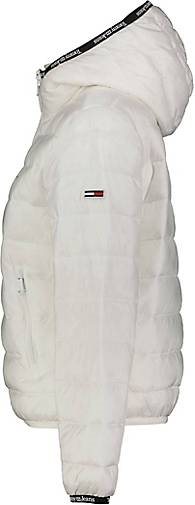 TOMMY-JEANS Damen Steppjacke TJW QUILTED TAPE HOODED JACKET