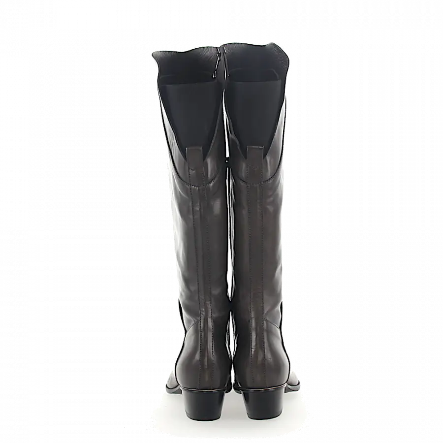 AGL Attilio Giusti Leombruni - Cowboystiefel D103530 Kalbsleder - grau