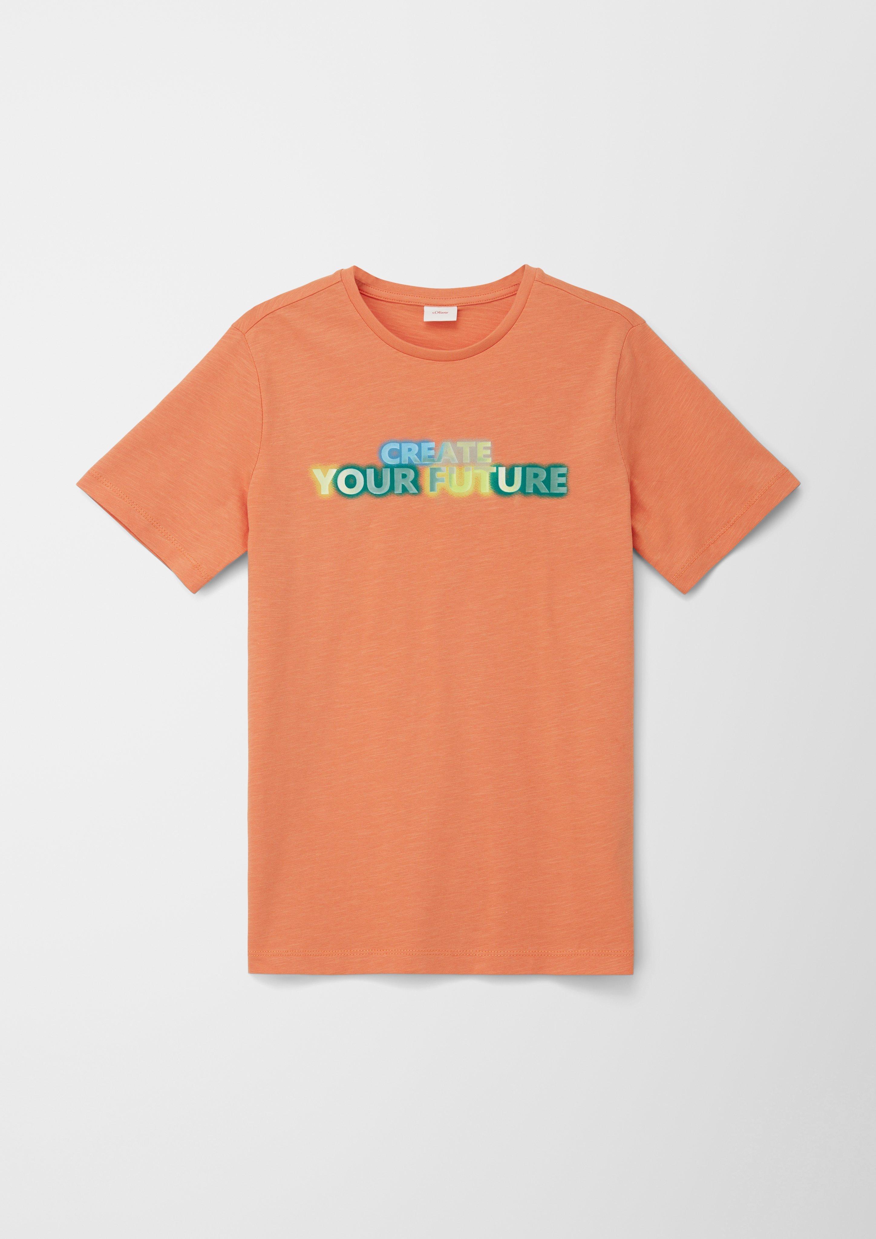 T-Shirt mit Statement-Print  2128283-2140