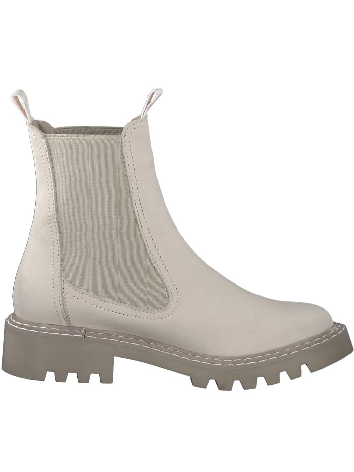 Tamaris Chelsea Boots in Beige günstig kaufen