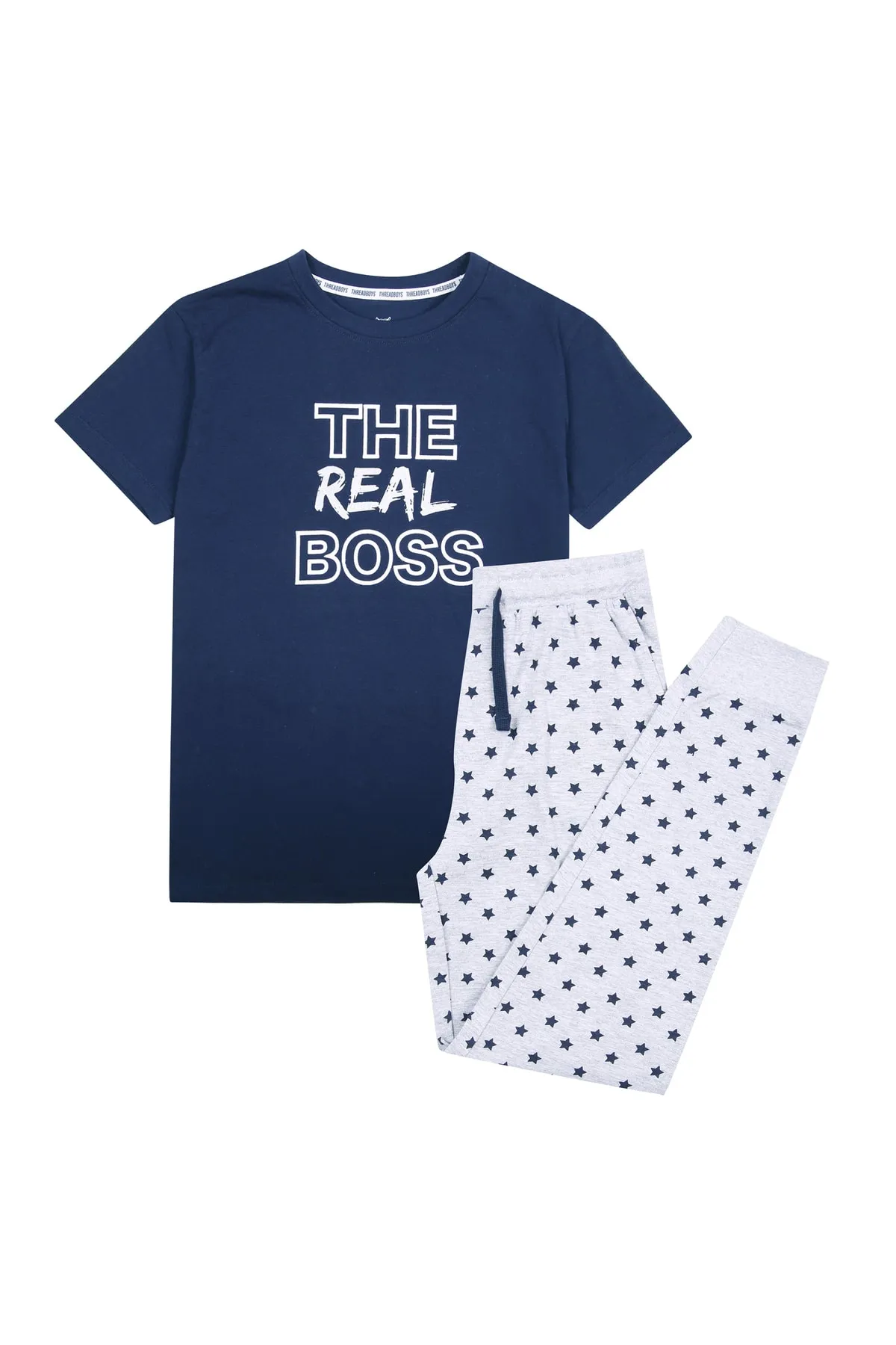 Threadboys  Pyjama set - Dunkelblau - Landschaft