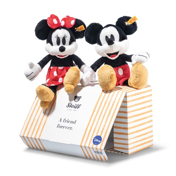 Geschenkset Disney Originals Minnie Maus und Micky Maus, 32 cm, mehrfarbig