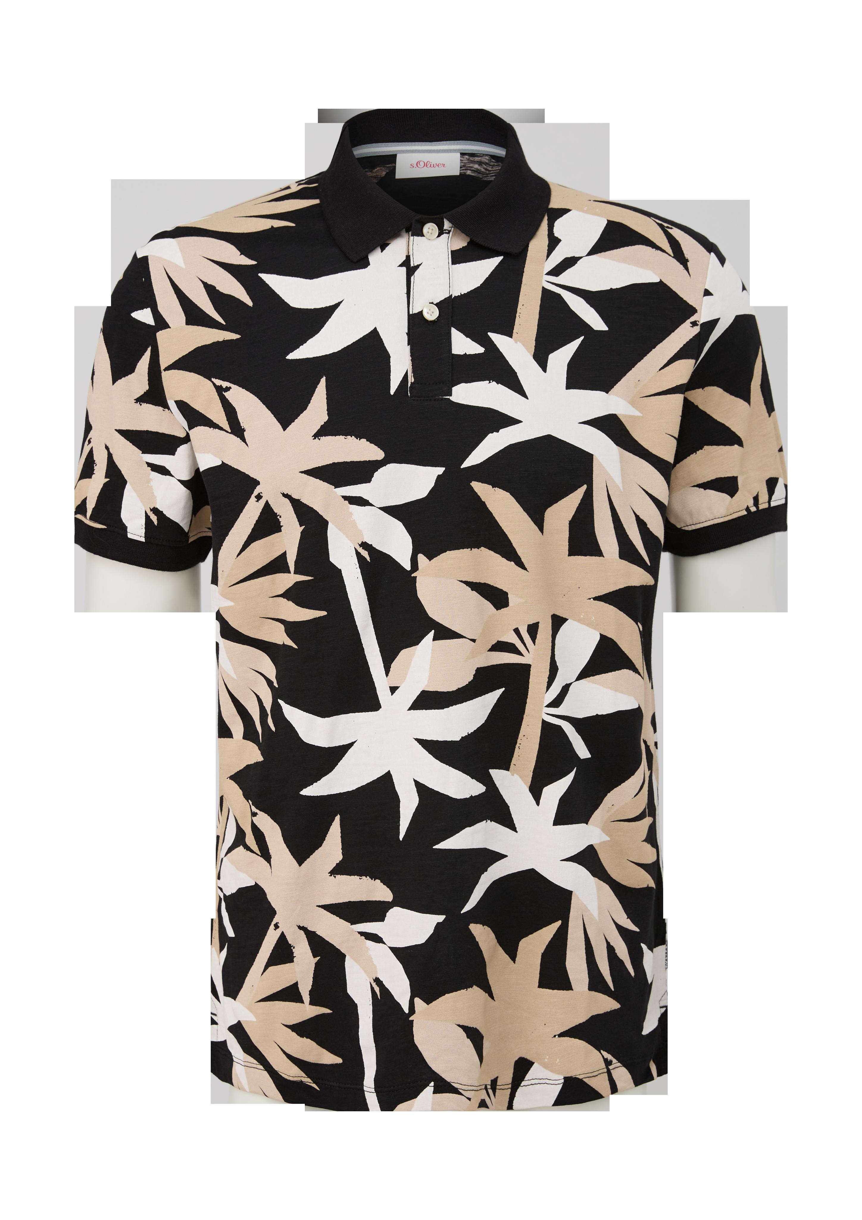 Poloshirt mit Allover-Print  2131471-99A2