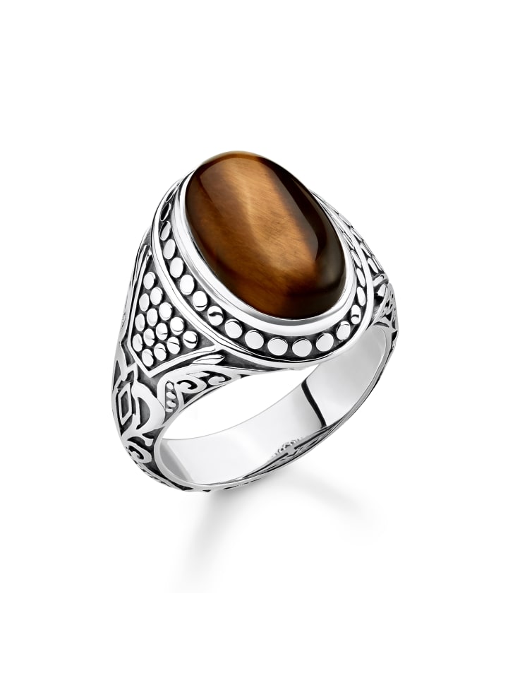 Thomas Sabo Ring in silber, braun günstig kaufen