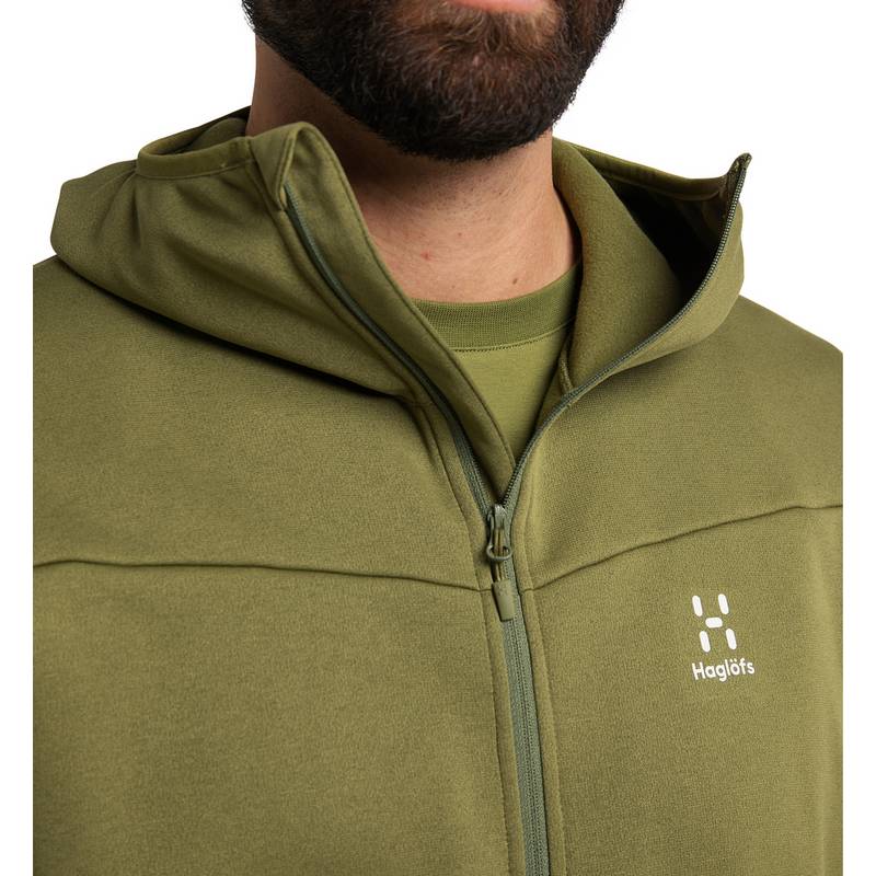 Haglfs Frost Mid Hood Fleecejacke Herren