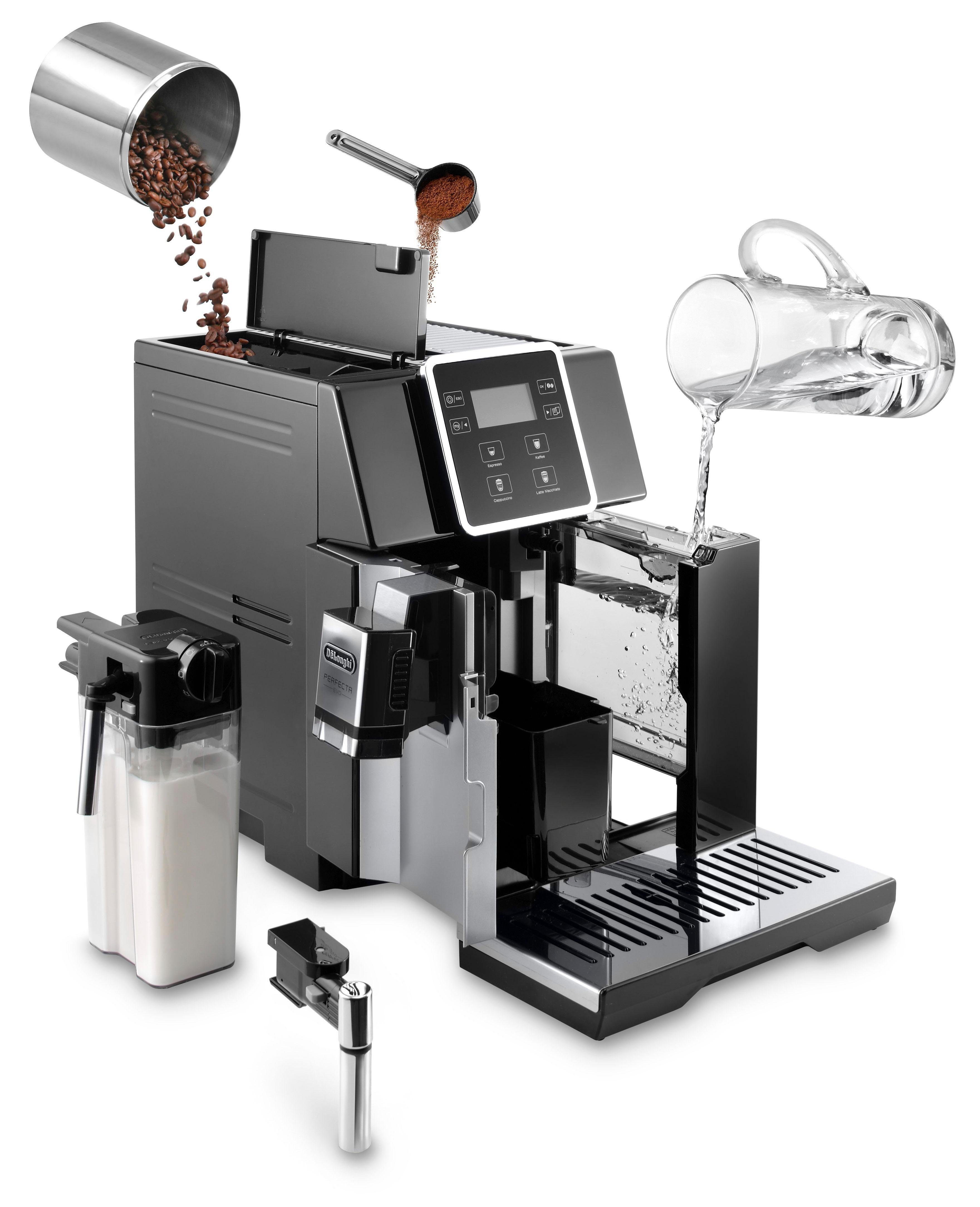 De'Longhi Kaffeevollautomat Perfecta Evo ESAM 428.40.BS, Kaffeekannenfunktion, inkl. Pflegeset im Wert von € 31,99 UVP