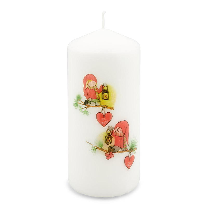 Kubbelys ø 6 x13 cm juledesign
