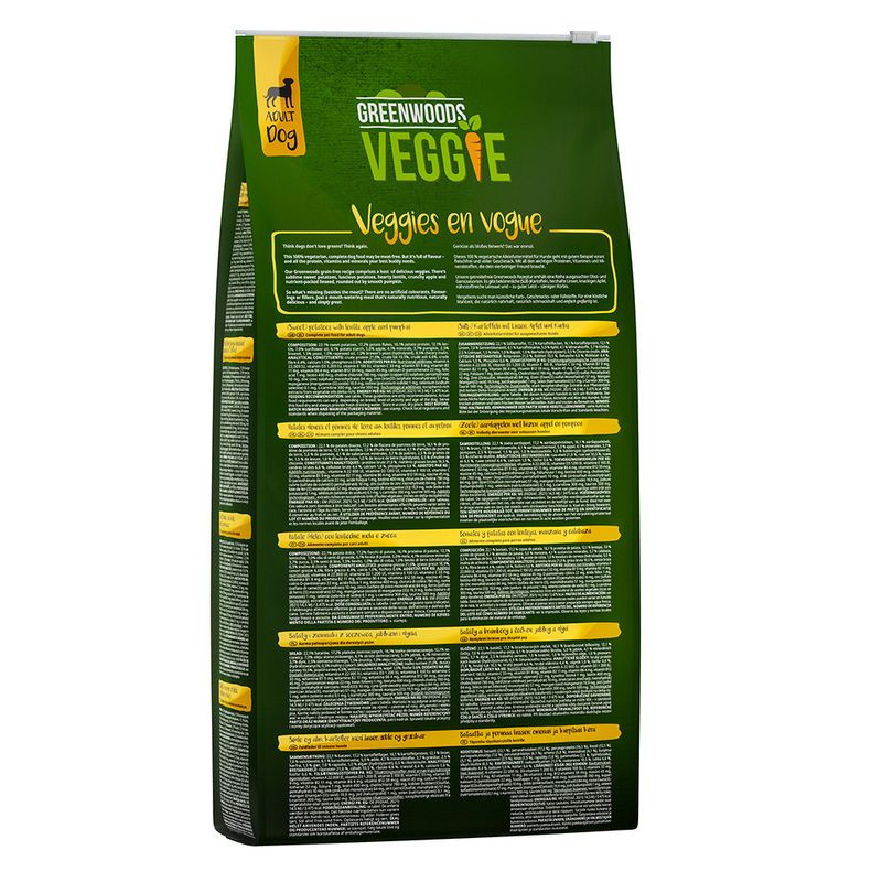 Greenwoods Veggie (Süß-)Kartoffeln mit Linsen, Apfel und Kürbis
