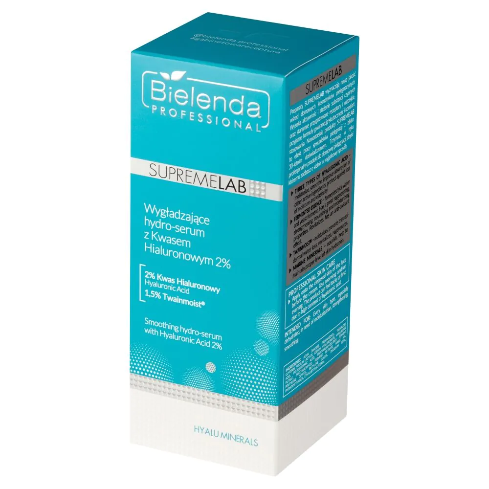 Bielenda Professional Supremelab Hyalu Minerals Smoothing Hydro-Serum med hyaluronsyre 2%
