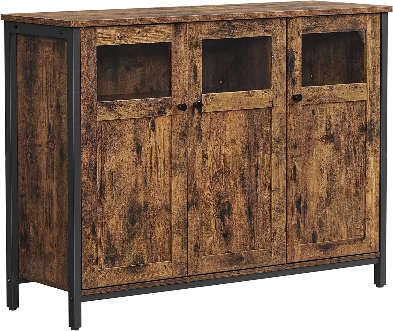 Vasagle Lagerschränke, rustikalbraun, 100x35x75 cm