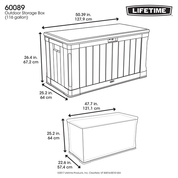Garten-/Kissenbox, 440 l