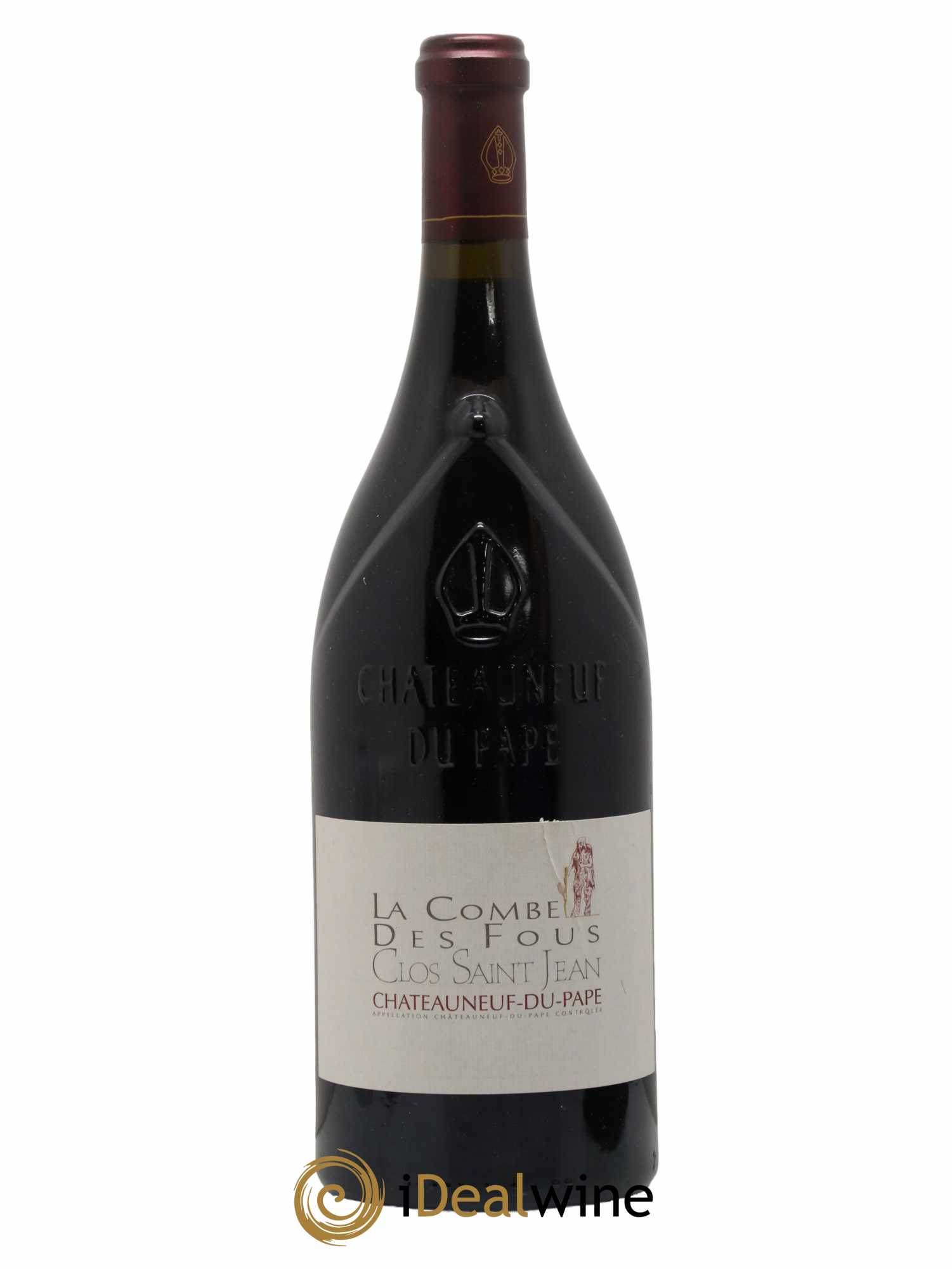 Châteauneuf-du-Pape Clos Saint-Jean La Combe des Fous Pascal et Vincent Maurel  2007 - Lot de 1 Magnum