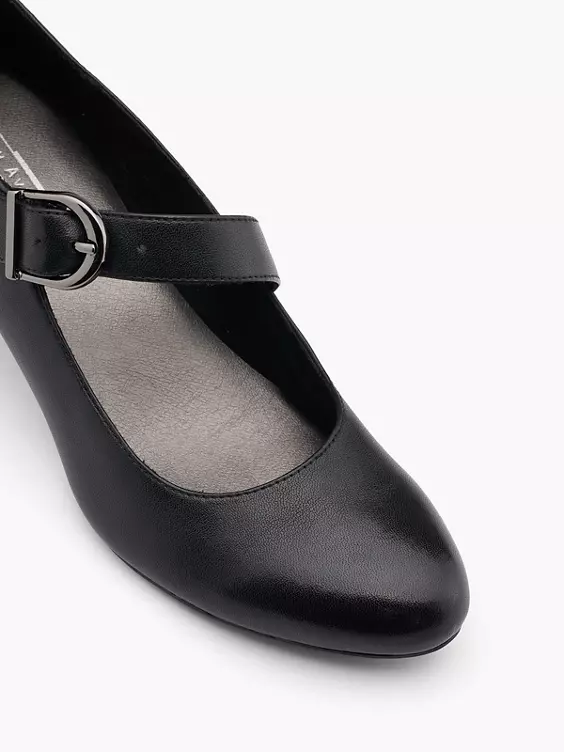 5th Avenue Leder Spangenpumps