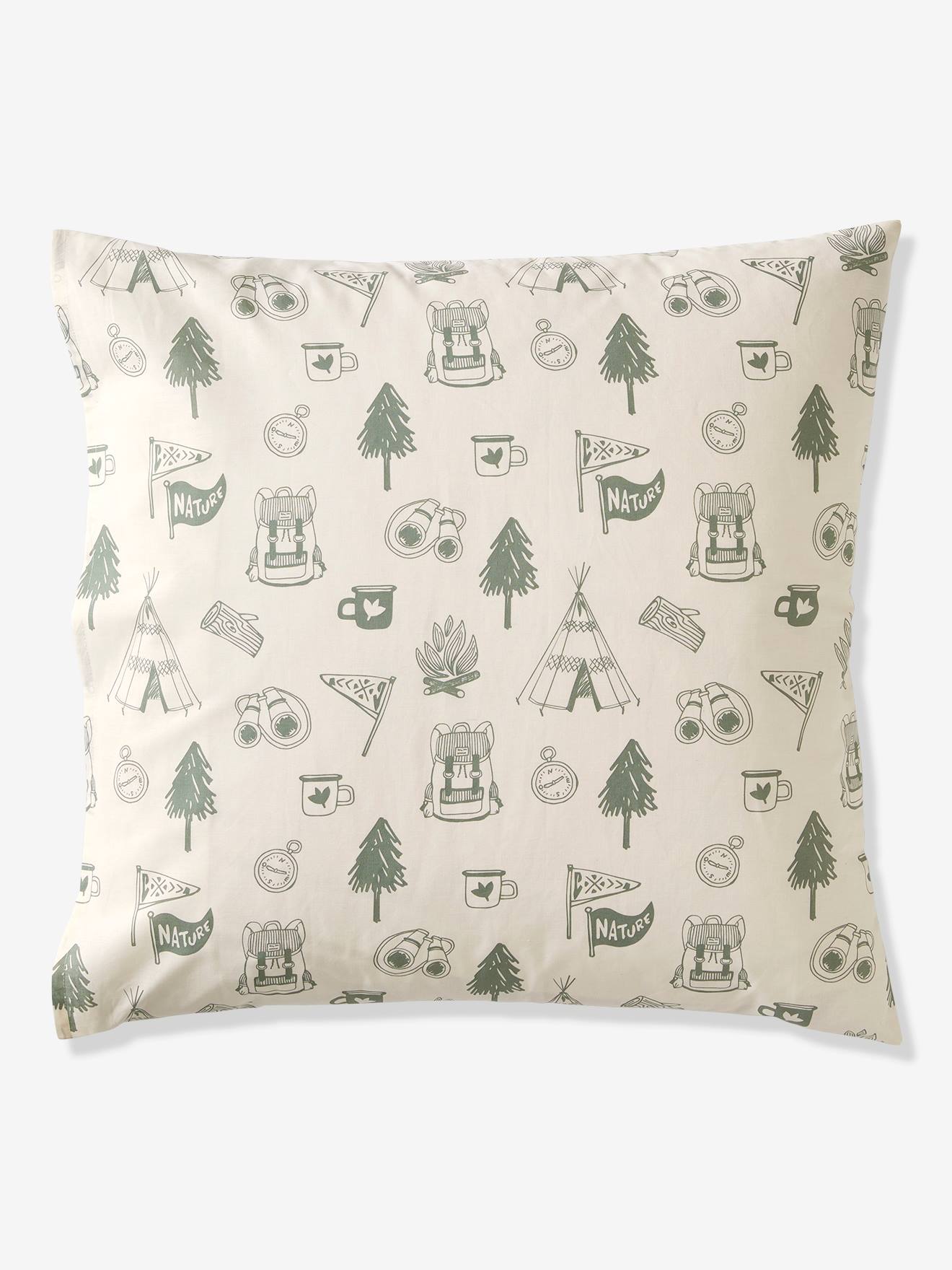 Parure enfant housse de couette + taie d'oreiller YELLOWSTONE beige