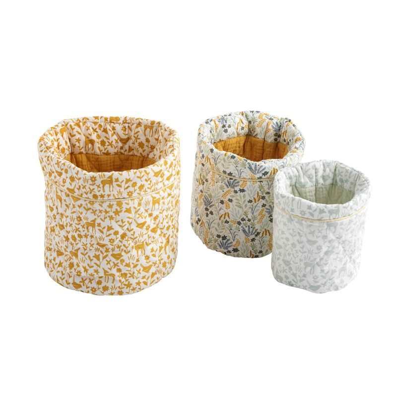 Lot de 3 panières gigognes Promenons-nous