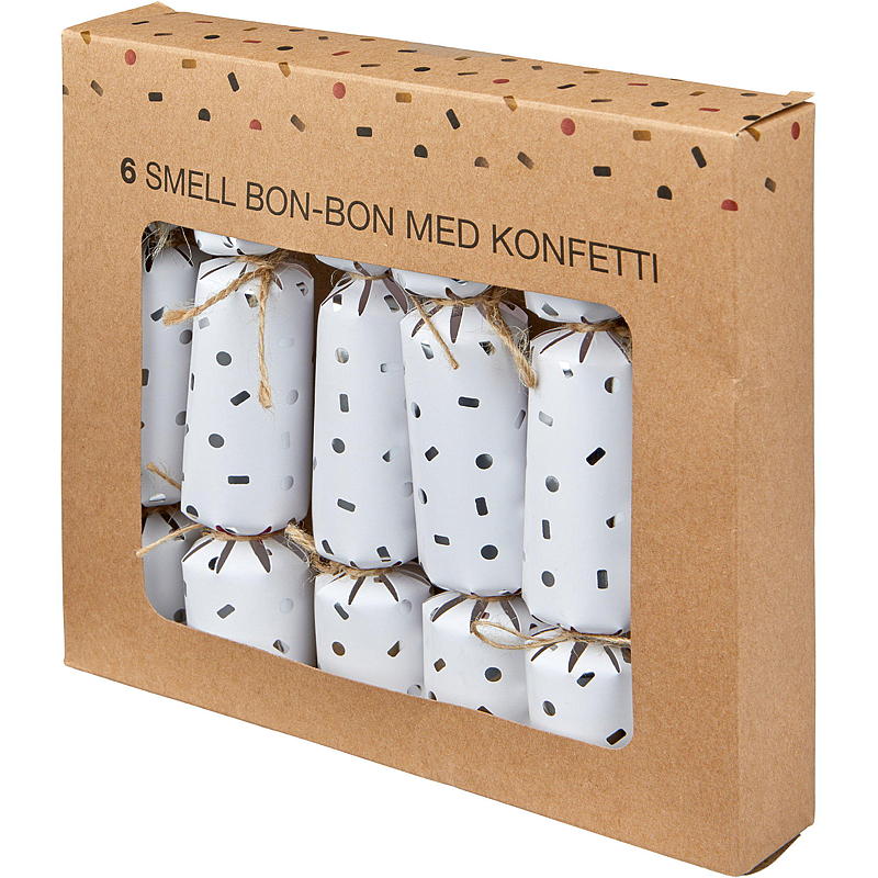 Giform Smellbonbon m/konfetti 6 stk