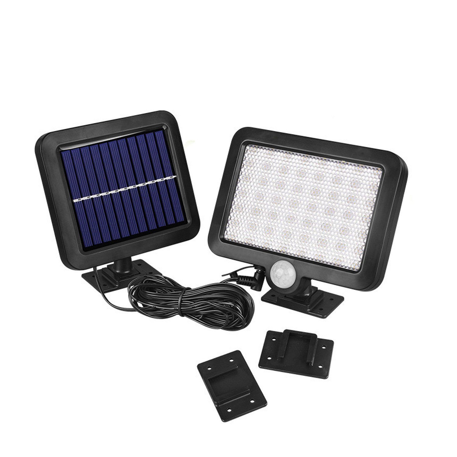 Kpaloft LED Solarleuchte, Außen-Wandleuchte, Solarlampen mit Bewegungssensor