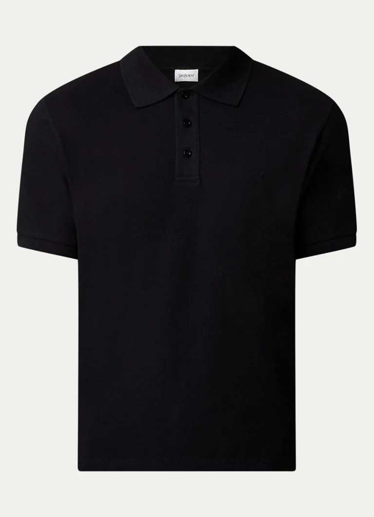 Saint Lauren Polo majica regularnog kroja s logom