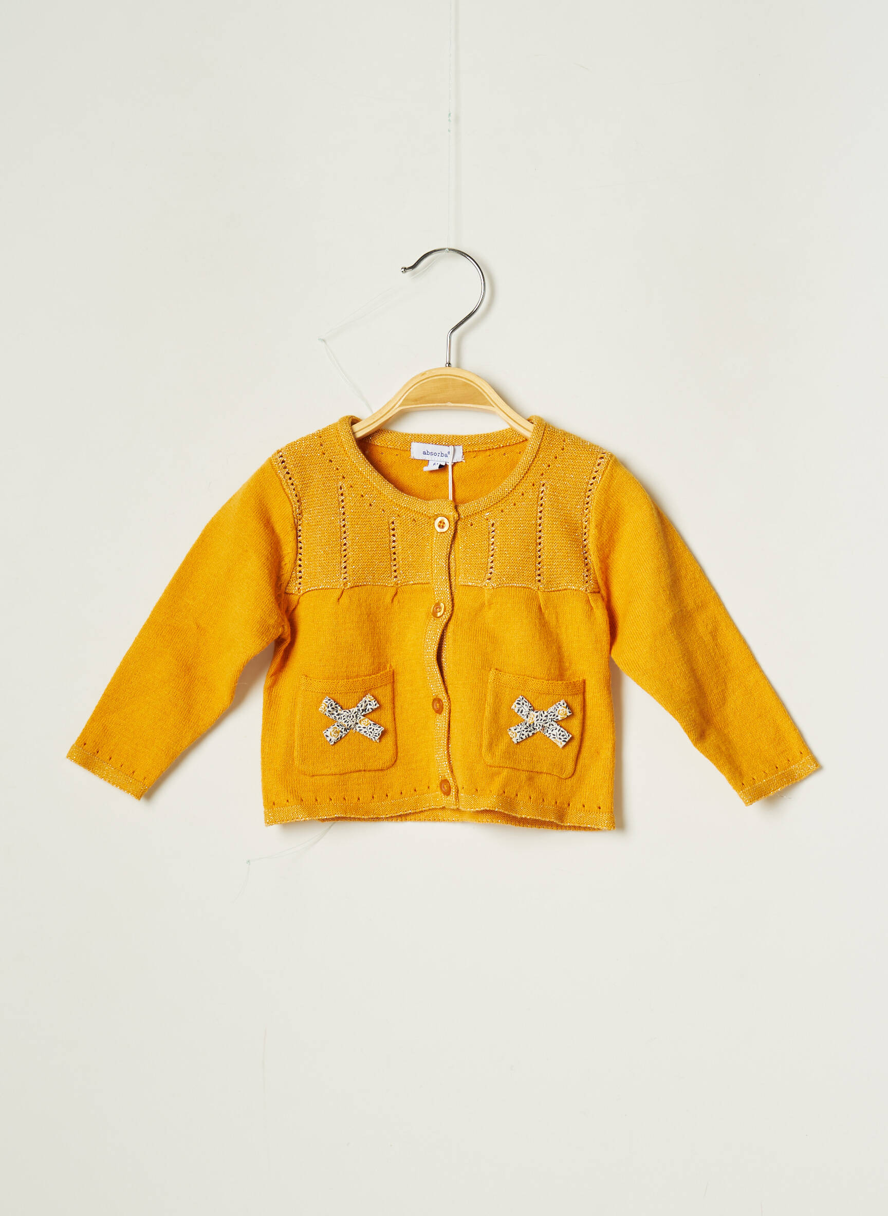 Absorba Fine Maille Fille couleur jaune