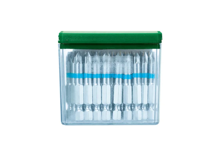 PARKSIDE® Jeu d'embouts, 25 mm ou 50 mm, cor acier S2