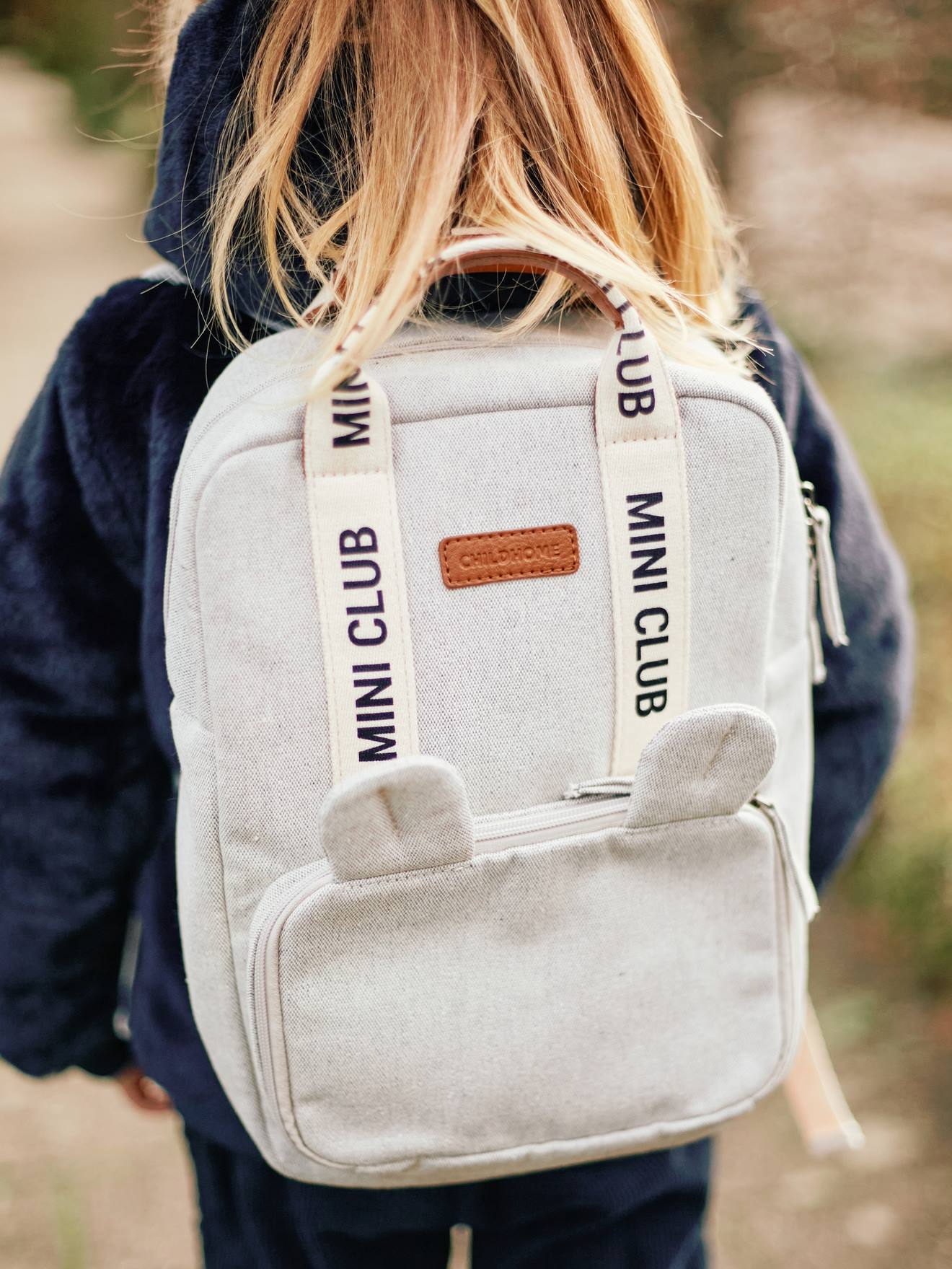 Childhome Kindergarten-Rucksack Mini Club CHILDHOME - weiß