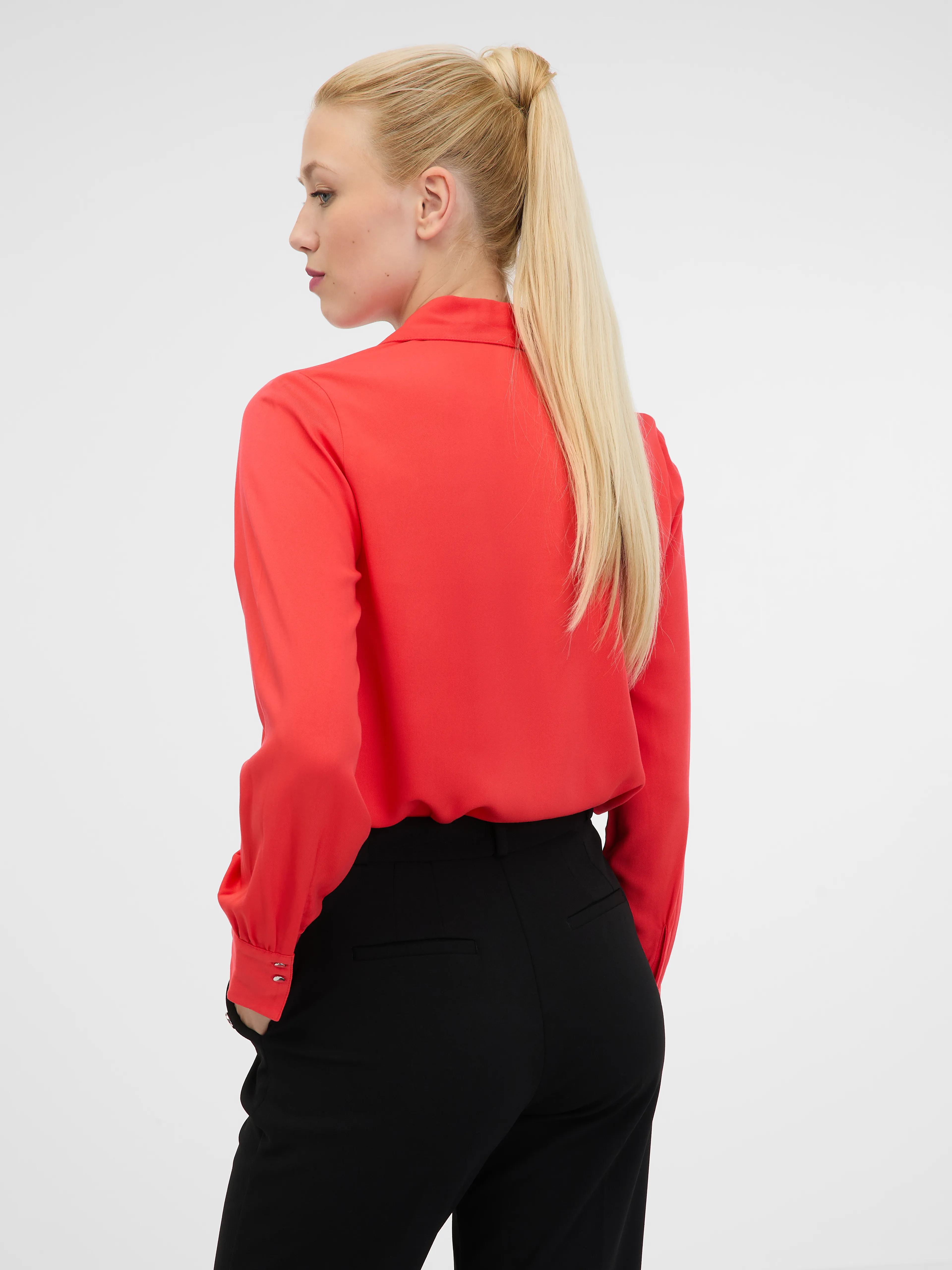 Rote Bluse ORSAY