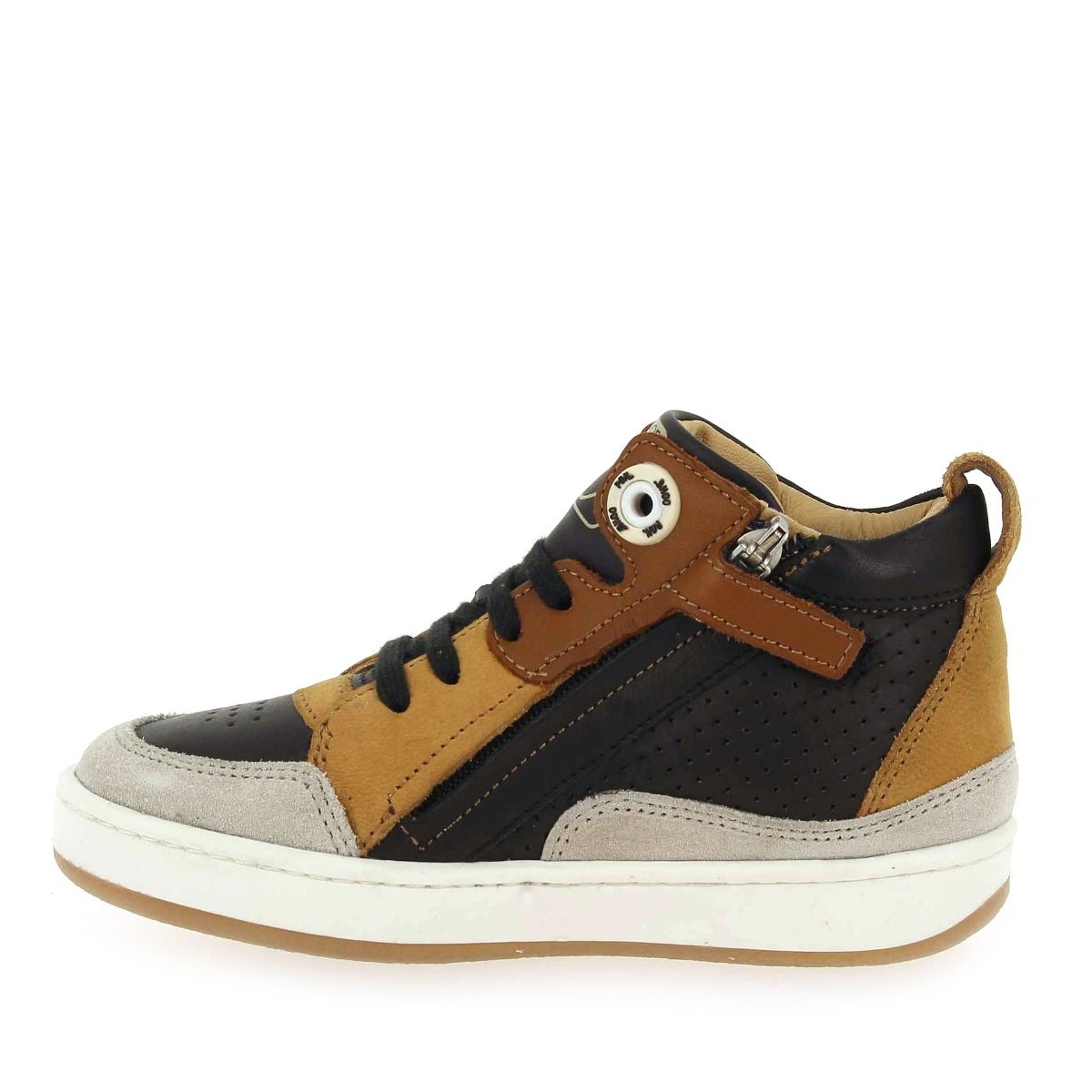 Shoopom  TEAMS JOG LACE H23 - Noir Camel