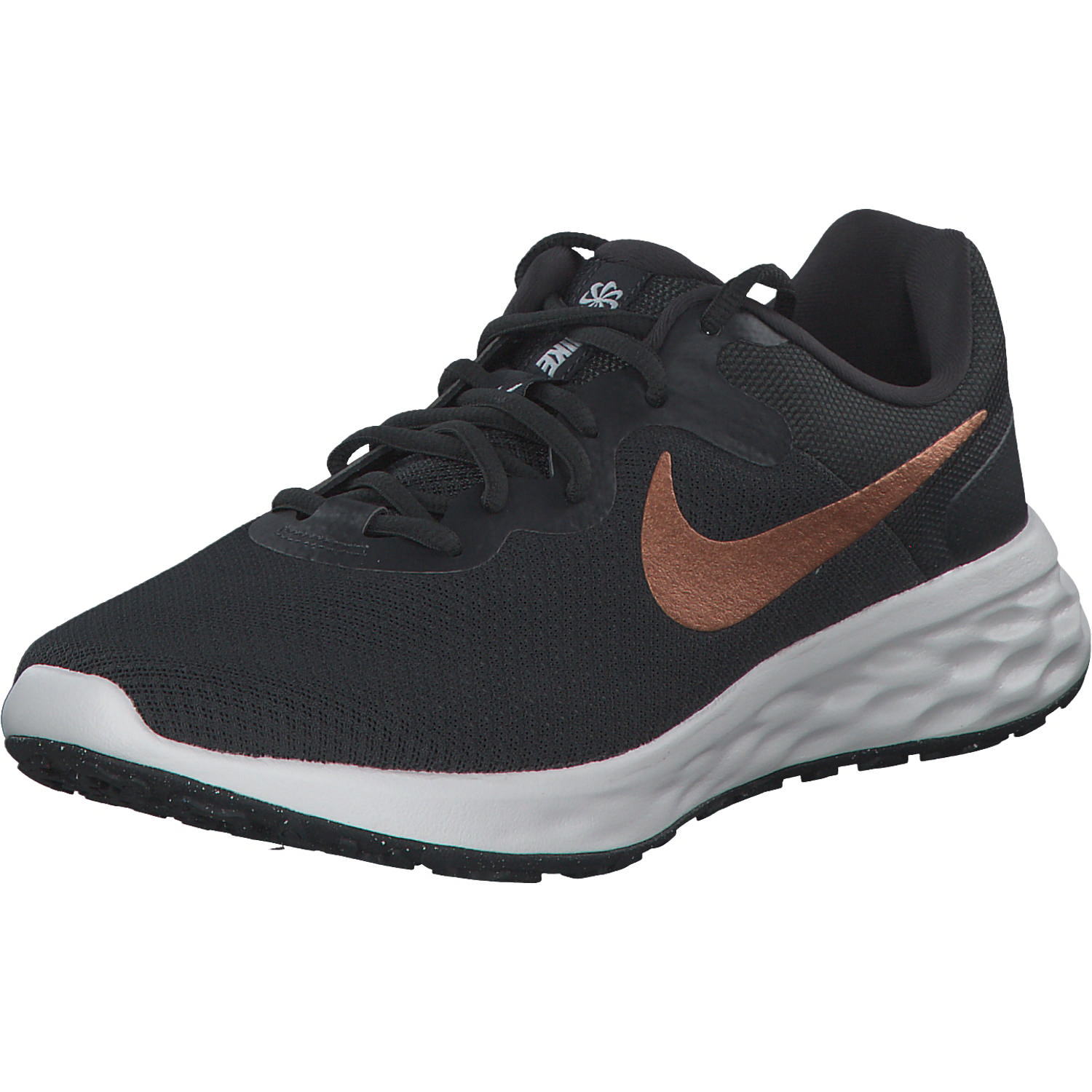 Nike Revolution 6 NN DC3729, Schnürschuhe, dk smoke grey/metl copper