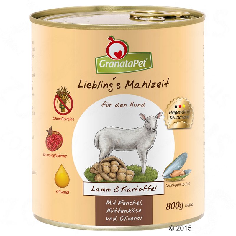 GranataPet Liebling's Mahlzeit 6 x 800 g
