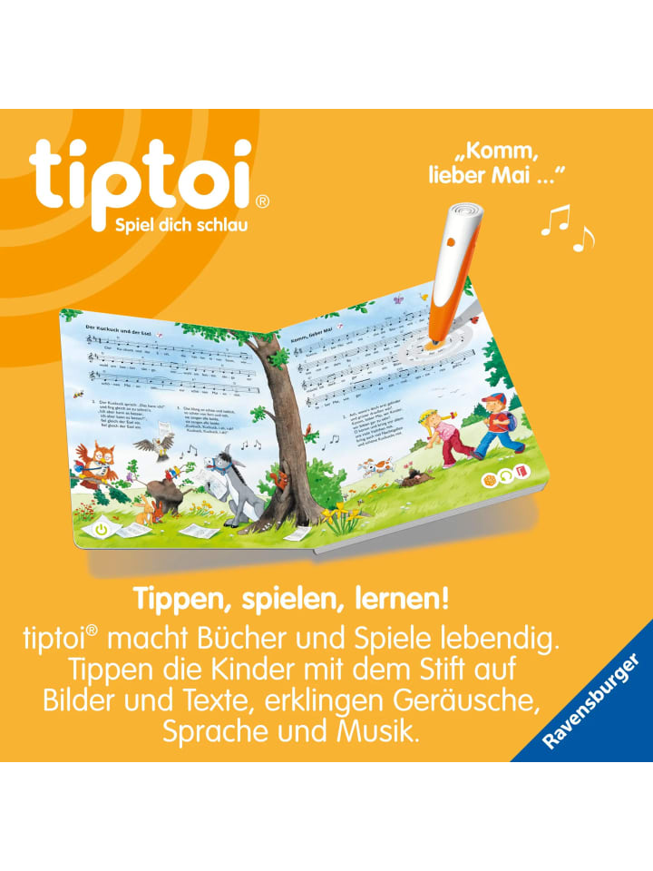 Ravensburger tiptoi® Meine schönsten Kinderlieder günstig kaufen onesize