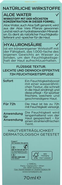 L'Oréal Paris Hydra Genius Aloe Water sensible Haut Gesichtsfluid